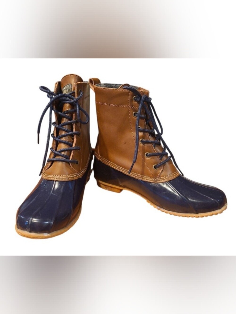 GE BASS & Co Harlequin Ducm Boots